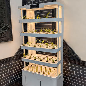 Agriculture Symbiosis Hydroponic NFT Greenhouse System Fish Vegetable Plant Soilless Cultivation LED Light Pump Core Components - Product Image 1