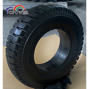 ยางตัน Topower ขนาด 4.00x8 พร้อมกระทะล้อ 3.75 สำหรับรถยกและรถพ่วง - Product Image 4