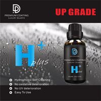 Revêtement Céramique PREMIUM Dpro UPGRADE H+ Plus LUXURY QUARTZ Revêtement Liquide Plastique pour la Protection de la Peinture des Voitures, Bateaux, Avions