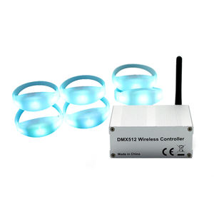 Customized logo Pulseras LED & remote control LED bracelet with FCC,  DMX control LED <span class=keywords><strong>Xylobands</strong></span> for live music evenets - Product Image 1
