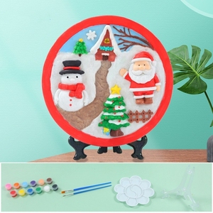 Kit Artigianale in Gesso Pronto da Dipingere, Set <span class=keywords><strong>per</strong></span> Decorazione Fai-da-Te con Supporto Espositivo, Ideale <span class=keywords><strong>per</strong></span> Regali e Creazioni Artistiche - Product Image 6