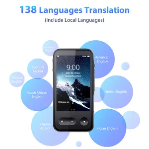 مترجم Sunyeetek T7 يعمل في وضع عدم الاتصال بالإنترنت يدعم شبكة الجيل الرابع يستخدم للترجمة والصور ويدعم شبكة WiFi كما أنه جهاز إرسال ذكي يدعم خدمة الترجمة بلغتين في السفر والتعلم في الخارج