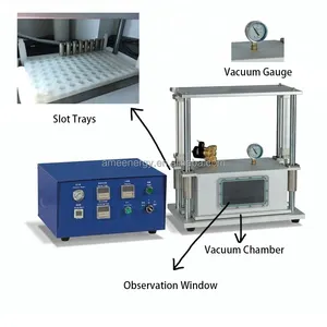 Lithium Ion Battery Electrolyte Diffusion And Degassing Chamber Vacuum Box