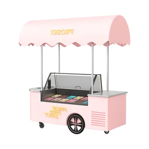 China New Design Food Cart Mobile Hot Dog Trailer Ice Cream Pizza Coffee Food Truck Mobile Beer Bar Horse Trailer