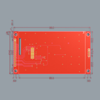 Module LCD TFT série SPI 3,5 pouces 320*480 avec circuit intégré de commande ILI9488 sans écran tactile DIY pour Arduino