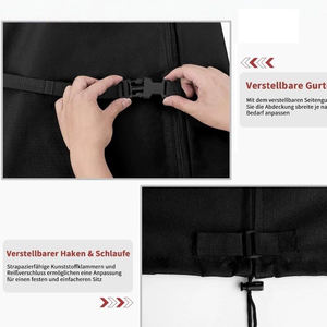 Personnalisé Grande Taille Haute Qualité Extérieur Étanche À La Poussière Parapluie Couverture <span class=keywords><strong>Parasol</strong></span> Couverture - Product Image 6