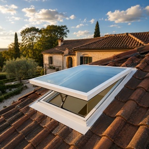 <span class=keywords><strong>Fenêtre</strong></span> <span class=keywords><strong>de</strong></span> <span class=keywords><strong>toit</strong></span> en aluminium avec verre trempé feuilleté et conception anti-fuite pour installation sur toiture - Product Image 5
