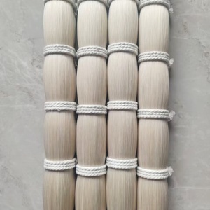 Nouvelles extensions de cordes de violon en poils de queue de <span class=keywords><strong>cheval</strong></span> véritable de 30 à 36 pouces, origine Mongolie/Sibérie, <span class=keywords><strong>2006</strong></span> - Product Image 3