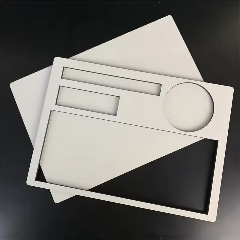 Bandeja de fumaça para alimentos em branco para impressão em MDF 200x280x5mm
