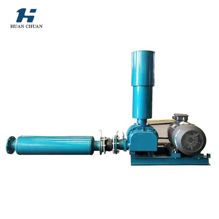 Three Lobes high pressure blower function vertical root blower