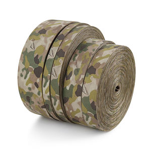 Jingye Anti Aging Flame Retardant OEKO <b>TEX</b> 25mm 1 inch Tactical Molle Camouflage A-TACS UCON Nylon Webbing - Product Image 1