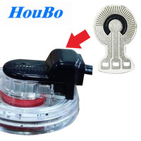 Capteur de position du papillon des gaz HOUBO, résistance en carbone imprimée, circuit à couche mince, carte céramique PCB, modèle 009-6, épaisseur 0,1 mm-3 mm