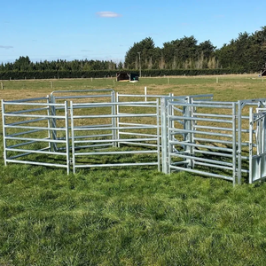 Panel de <span class=keywords><strong>Corral</strong></span> Galvanizado Estándar Australiano de 1.8*2.1m para Ganado, Caballos, Ovejas, Vacas, Panel de Cerca para Granja - Product Image 1