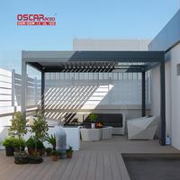 Auvent rétractable Ctric avec capteur de vent Patio extérieur jardin étanche prix d'usine auvent à cassette complet Pergola rétractable