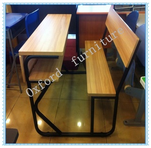 Mayoristas de escritorios dobles básicos modernos que venden muebles de escuela juegos de escritorios unidos - Product Image 6