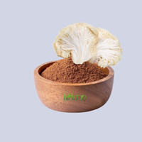Extrait naturel d'Hericium Erinaceus, poudre de champignon crinière de lion biologique de qualité alimentaire, 10%-50% de polysaccharides, emballage en fût