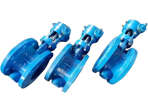 Valvola a <span class=keywords><strong>Farfalla</strong></span> a Doppia Eccentricità con Flangia e Guarnizione Morbida per Interruzione di Flusso in Impianti di Acqua, Petrolio, Gas e Industria Chimica - Product Image 1