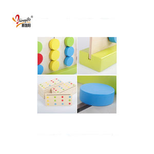 ของเล่นเพื่อการศึกษาสำหรับเด็กเกมฝึกการเรียนรู้สี่สีทำจากไม้บริการดีที่สุดทางออนไลน์ - Product Image 2