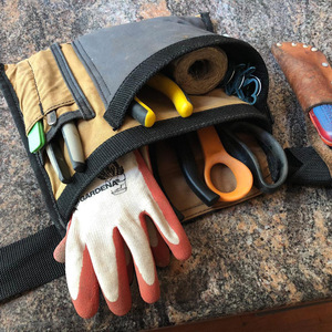 Electrician <b>Tool</b> Waist Bag 10-14 Pockets Adjustable Strap Multi Pocket <b>Storage</b> For Household Repair Use - Product Image 2
