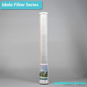 YenvQee filtro per tubi a prova di esplosione blu a doppio stadio da 20 pollici filtro per tubi dell'acqua di grande diametro - Product Image 6