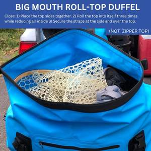 Muestra Gratuita, Bolsa de Lona Impermeable Personalizada, Bolsa de Viaje Seca para Navegación, Kayak, Bolsa Impermeable para Equipo de Kayak - Product Image 5