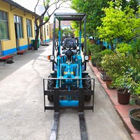 HZM huizhong marca 400kg 4WD pala gommata elettrica da giardino zero E04 606 con batteria al litio in vendita