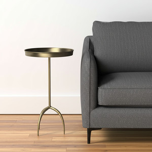 HMS 23 \ "in ottone e ferro con piedistallo rotondo tavolo superiore per mobili da soggiorno - Product Image 1