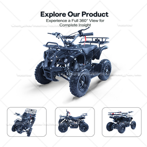 Mini-moto à essence 49cc à <span class=keywords><strong>4</strong></span> roues de haute qualité, à démarrage manuel, en plastique, pour enfants - Product Image 3