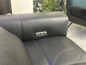 Hot bán hiện đại thư giãn da ngồi có thể ngả sofa điện 3 + 2 + 1 thiết kế sợi nhỏ vải chuyển động thiết lập với tường hugger cơ chế - Product Image 6