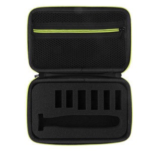 Estuche de Transporte Impermeable y Resistente a Impactos de EVA para <span class=keywords><strong>Afeitadora</strong></span> Recortadora Híbrida <span class=keywords><strong>Norelco</strong></span> OneBlade QP2520 QP2530, Bolsa de Almacenamiento de Viaje con Cierre - Product Image 5