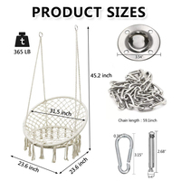 Offre Spéciale Hamac Chambre Macrame Fauteuil Suspendu Balançoire Patio