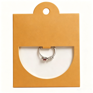 Eco-friendly jewelry display Bulk supply boxes Durable paper gifts Corporate gift packaging Matching card <b>set</b> - Product Image 1