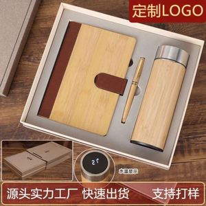2024 2025 Promotional Stainless Steel Notebooks Silk Screen Printed Customized Logo Gift Box Set Business Services Wholesale - Product Image 3