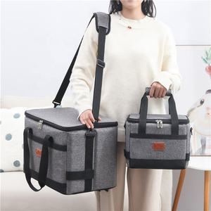 Große Kapazität 10L 35L 68L Auslaufs ichere isolierte thermische Lebensmittel lieferung Kühltasche Picknick-Kühlschrank tasche für Autos - Product Image 1