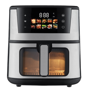<span class=keywords><strong>Friteuse</strong></span> à <span class=keywords><strong>air</strong></span> électrique numérique moderne de haute qualité, grande capacité 5,1-6,0 L, fenêtre visible, usage domestique, best-seller, excellent rapport qualité-prix - Product Image 3