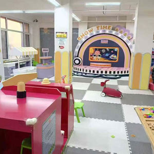 Attrezzatura Commerciale per Parco Giochi Morbido al Coperto, Casetta per Giochi di Ruolo, Scivoli per Bambini, Parco Giochi in Plastica per Interni con Piscina di Palline - Product Image 6