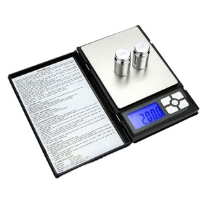 इलेक्ट्रॉनिक डिजिटल सोने की जेब स्केल <span class=keywords><strong>500g</strong></span> 0.01g छोटे वजन पैमाने 0.1g 2000g - Product Image 1