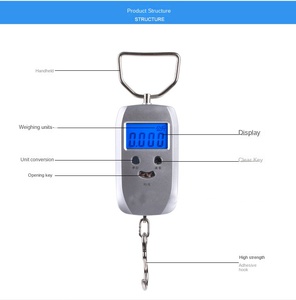 Mini el dijital kablosuz çok fonksiyonlu yüksek hassasiyetli taşınabilir dijital ticari ekspres teslimat bahar tartı - Product Image 5