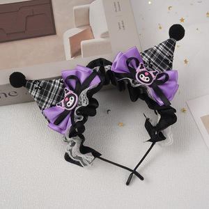 Băng đô hoạt hình Mimi dễ thương dành cho bé gái Phụ kiện tóc công chúa lolita với kẹp tóc trẻ em - Product Image 4