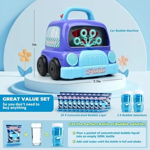 Máquina de Burbujas Jinying para Niños, Generador de Burbujas con Música y Luz, Juguete Automático para Hacer Burbujas - Product Image 6