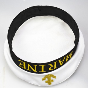 Hoa Nhài & Lúa Manwu Nhà Máy Đảng Unisex Polyester Trắng In Ấn Chữ Nhân Vật Dành Cho Người Lớn Trang Trí Thủy Thủ Hat - Product Image 6