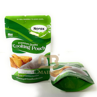 Cornue personnalisée résistante aux hautes températures, sac à fermeture éclair debout, feuille d'aluminium sans bpa, pochette de cuisson moi moi de qualité alimentaire
