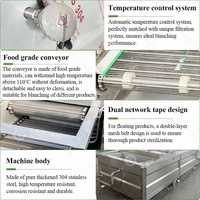 Tunnel peut pasteurisateur bière bain-marie équipement de pasteurisation pour bouteille en verre/canettes/pot pasteurisation