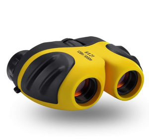 Binoculares miniporro 8X21, binoculares portátiles de color para niños, regalo para niños para ver la naturaleza, paisaje, peces, animales - Product Image 1