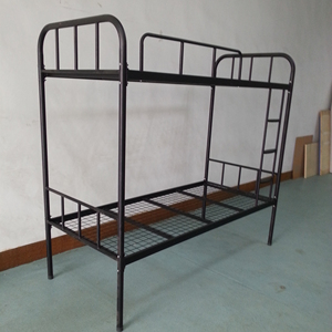 เตียงสองชั้นโครงเหล็กแข็งแรงทนทานสำหรับหอพักโรงเรียนและห้องนอนเด็ก - Product Image 5