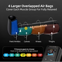 Masseur pour les pieds et les jambes à compression d'air, sans fil, rechargeable, appareil de récupération CE AS ALL STAR