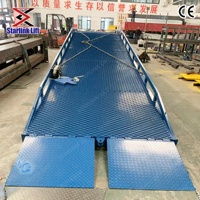 Rampe de chargement mobile hydraulique pour entrepôt, conteneur, camion