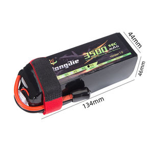 Заводская литий-полимерная аккумуляторная батарея 22.2V 7543125 3500mAh 6S 50C для автомобилей и грузовиков - Product Image 1