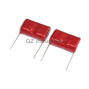 ตัวเก็บประจุแบบฟิล์มโพลีเอสเตอร์<span class=keywords><strong>104J</strong></span> QZ 2000V 100nF 0.1uF 0.1MFD 5% P = 25mm 2KV 2000V <span class=keywords><strong>104J</strong></span> CBB81 2000V - Product Image 2