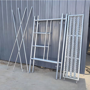 Andamios Europeos de Bajo <span class=keywords><strong>Precio</strong></span> en Tianjin, 950*1700*1800, Acero Moderno de Alta Resistencia, Capacidad de Carga de 800 kg, Construcción de Edificios - Product Image 5